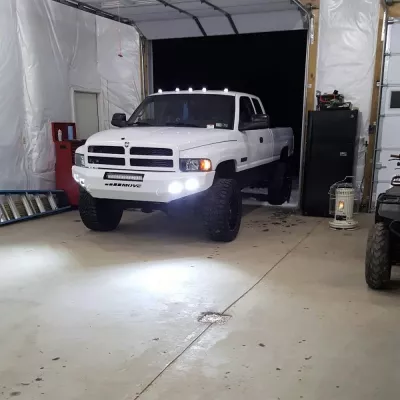 DODGE 2500-3500 1994-2002 with CLASSIC FRONT Weld It Yourself STANDARD installed
