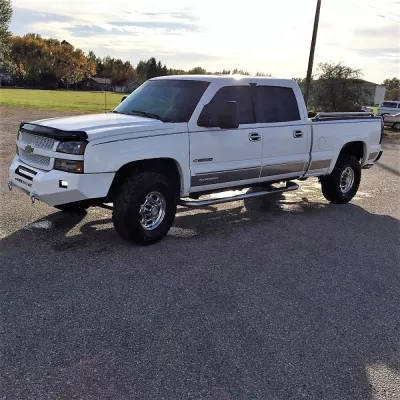 CHEVY 2500-3500HD 2003-2007 with CLASSIC FRONT Weld It Yourself STANDARD installed