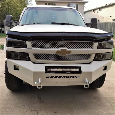 CHEVY 2500-3500HD 2003-2007 with CLASSIC FRONT Weld It Yourself STANDARD installed