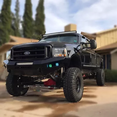 FORD F250-350 1999-2004 with CLASSIC FRONT W.I.Y.KIT STANDARD installed