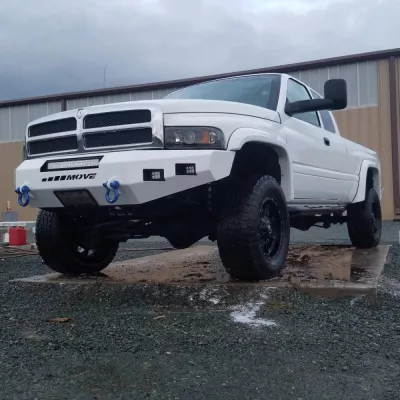 DODGE 2500-3500 1994-2002 with CLASSIC FRONT Weld It Yourself STANDARD installed