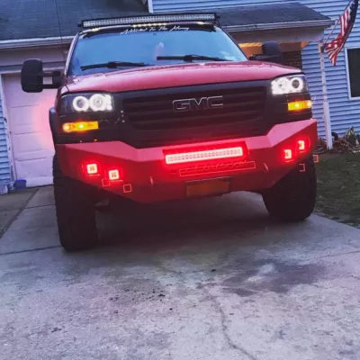 GMC 2500-3500HD 2003-2007 with CLASSIC FRONT W.I.Y.KIT STANDARD installed