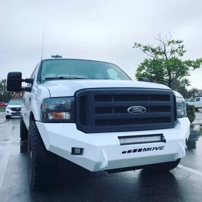 FORD F250-350 1999-2004 with CLASSIC FRONT W.I.Y.KIT STANDARD installed