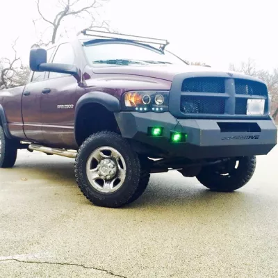 DODGE 2500-3500 2003-2005 with CLASSIC FRONT Weld It Yourself STANDARD installed