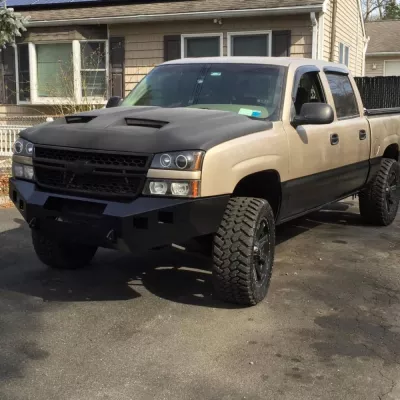 CHEVY 1500 2003-2007 with CLASSIC FRONT Weld It Yourself STANDARD installed