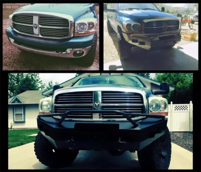 DODGE 2500-3500 2006-2009 with CLASSIC FRONT W.I.Y.KIT STANDARD installed