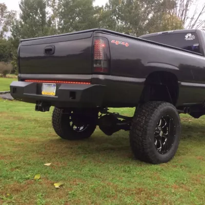 CHEVY 2500-3500HD 1999-2002 with CLASSIC REAR Weld It Yourself STANDARD installed