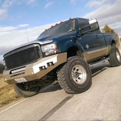 FORD F250-350 1999-2004 with CLASSIC FRONT W.I.Y.KIT STANDARD installed