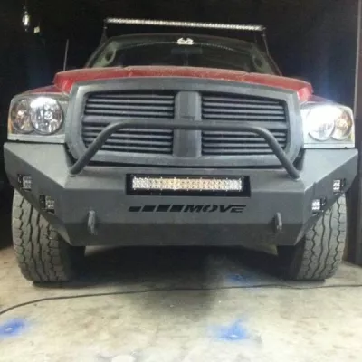 DODGE DAKOTA 2005-2011 with CLASSIC FRONT Weld It Yourself STANDARD installed