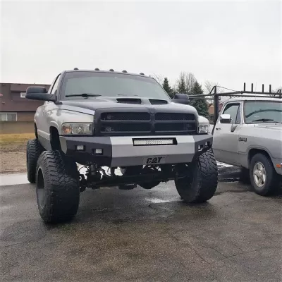 DODGE 2500-3500 1994-2002 with CLASSIC FRONT Weld It Yourself STANDARD installed