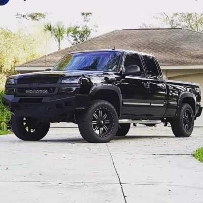 CHEVY 1500HD 2003-2007 with CLASSIC FRONT Weld It Yourself STANDARD installed