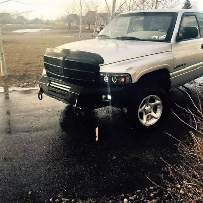 DODGE 1500 1994-2001 with CLASSIC FRONT Weld It Yourself STANDARD installed