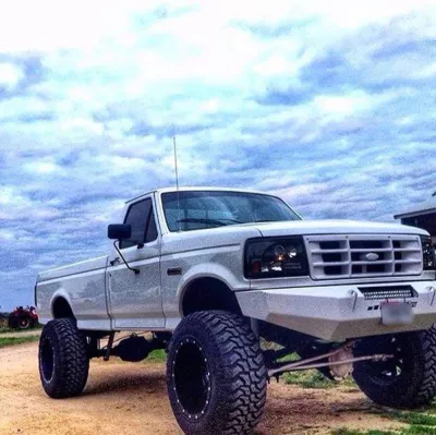 FORD F150 1992-1996 with CLASSIC FRONT Weld It Yourself STANDARD installed