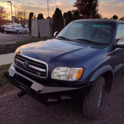 TOYOTA TUNDRA 2000-2002 [ACCESS CAB] with CLASSIC FRONT Weld It Yourself STANDARD installed