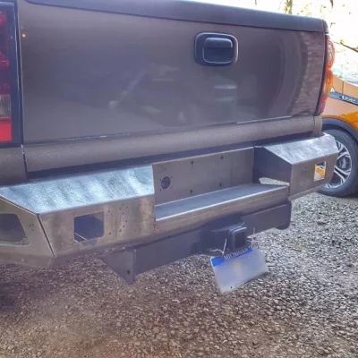 CHEVY 2500-3500HD 2003-2007 with CLASSIC REAR Weld It Yourself STANDARD installed