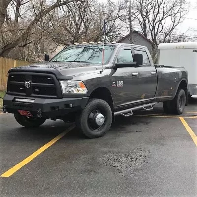 DODGE 2500-3500 2010-2018 with CLASSIC FRONT Weld It Yourself STANDARD installed