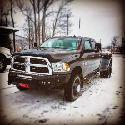 DODGE 2500-3500 2010-2018 with CLASSIC FRONT Weld It Yourself STANDARD installed