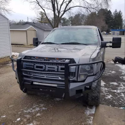 FORD F150 2009-2014 with CLASSIC FRONT Weld It Yourself STANDARD installed