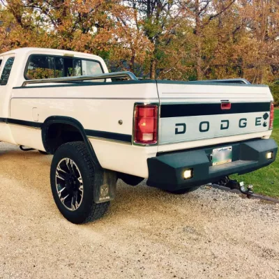 DODGE 150-250-350 1981-1993 with CLASSIC REAR Weld It Yourself STANDARD installed