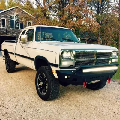 DODGE 150-250-350 1981-1993 with CLASSIC FRONT Weld It Yourself STANDARD installed