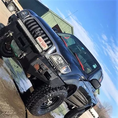 TOYOTA TACOMA 1995-2004 with CLASSIC FRONT Weld It Yourself Offroad installed