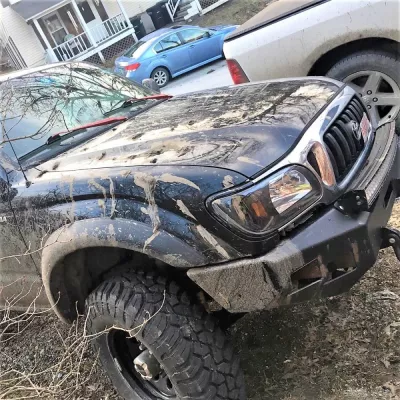 TOYOTA TACOMA 1995-2004 with CLASSIC FRONT Weld It Yourself Offroad installed