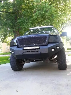 FORD F150 2004-2008 with CLASSIC FRONT Weld It Yourself STANDARD installed