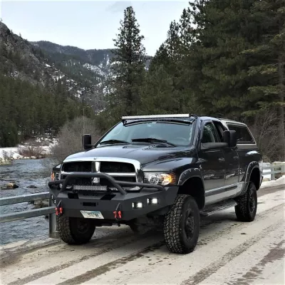 DODGE 2500-3500 2003-2005 with CLASSIC FRONT Weld It Yourself Offroad installed