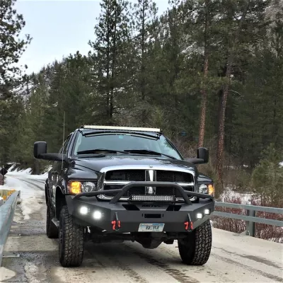 DODGE 2500-3500 2003-2005 with CLASSIC FRONT Weld It Yourself Offroad installed