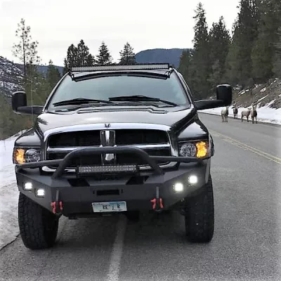 DODGE 2500-3500 2003-2005 with CLASSIC FRONT Weld It Yourself Offroad installed