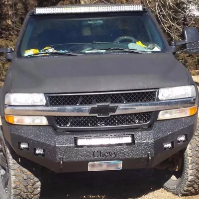 CHEVY 2500-3500HD 1999-2002 with CLASSIC FRONT Weld It Yourself STANDARD installed