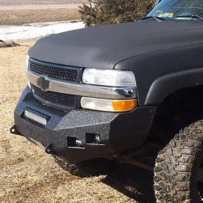 CHEVY 2500-3500HD 1999-2002 with CLASSIC FRONT Weld It Yourself STANDARD installed