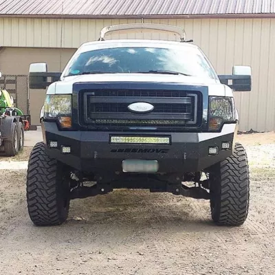 FORD F150 2009-2014 with CLASSIC FRONT Weld It Yourself STANDARD installed