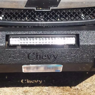 CHEVY 2500-3500HD 1999-2002 with CLASSIC FRONT Weld It Yourself STANDARD installed
