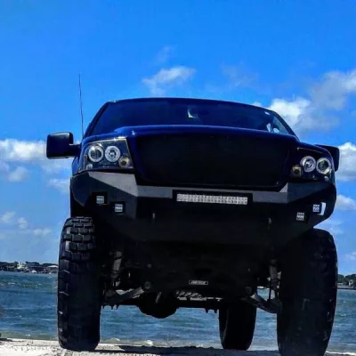 FORD F150 2004-2008 with CLASSIC FRONT Weld It Yourself STANDARD installed