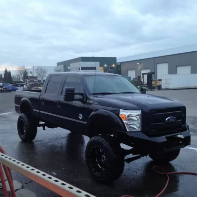 FORD F250-350 2011-2016 with CLASSIC FRONT W.I.Y.KIT STANDARD installed