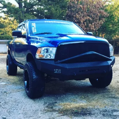 DODGE 1500 2009-2012 with CLASSIC FRONT Weld It Yourself STANDARD installed
