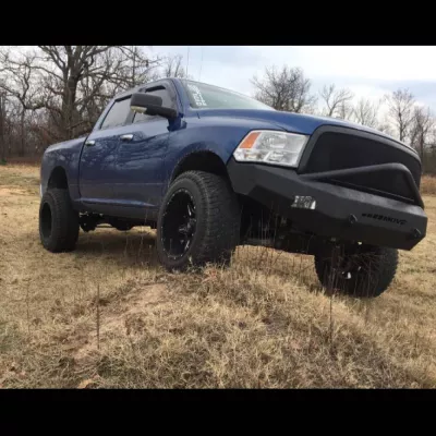 DODGE 1500 2009-2012 with CLASSIC FRONT Weld It Yourself STANDARD installed