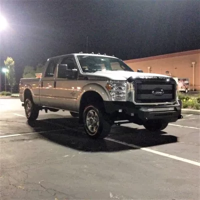 FORD F250-350 2011-2016 with CLASSIC FRONT W.I.Y.KIT STANDARD installed