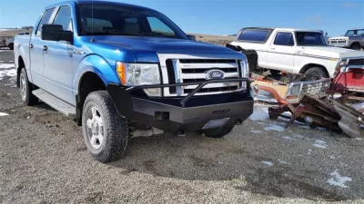 FORD F150 2009-2014 with CLASSIC FRONT Weld It Yourself STANDARD installed