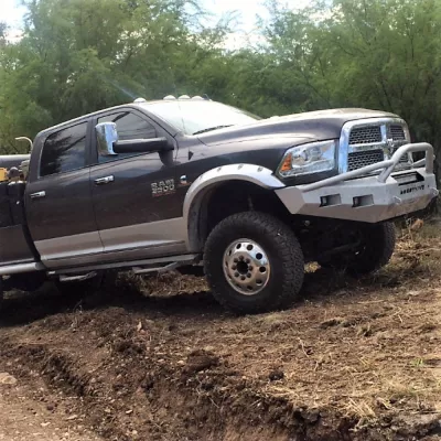 DODGE 2500-3500 2010-2018 with CLASSIC FRONT Weld It Yourself STANDARD installed