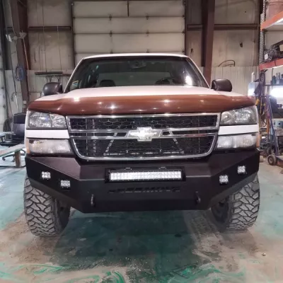CHEVY 2500-3500HD 2003-2007 with CLASSIC FRONT Weld It Yourself STANDARD installed