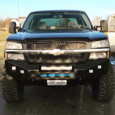CHEVY 2500-3500HD 2003-2007 with CLASSIC FRONT Weld It Yourself STANDARD installed
