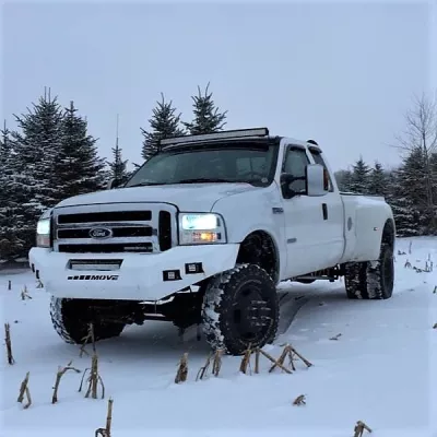 FORD F250-350 1999-2004 with CLASSIC FRONT W.I.Y.KIT STANDARD installed