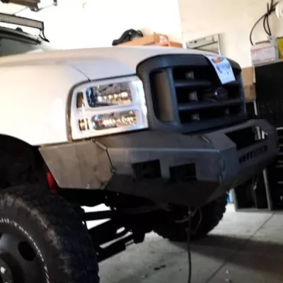 FORD F250-350 1999-2004 with CLASSIC FRONT W.I.Y.KIT STANDARD installed