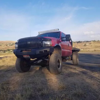 FORD F250-350 1999-2004 with CLASSIC FRONT W.I.Y.KIT STANDARD installed