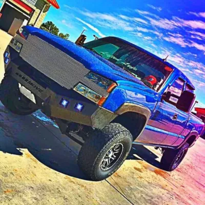 CHEVY 1500 2003-2007 with CLASSIC FRONT Weld It Yourself STANDARD installed