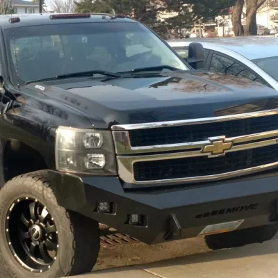 CHEVY 2500-3500HD 2007.5-2010 with CLASSIC FRONT Weld It Yourself STANDARD installed