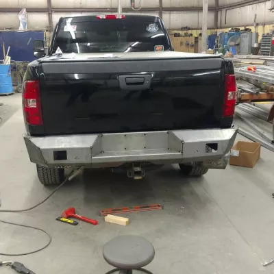 CHEVY 2500-3500HD 2007.5-2010 with CLASSIC REAR Weld It Yourself STANDARD installed