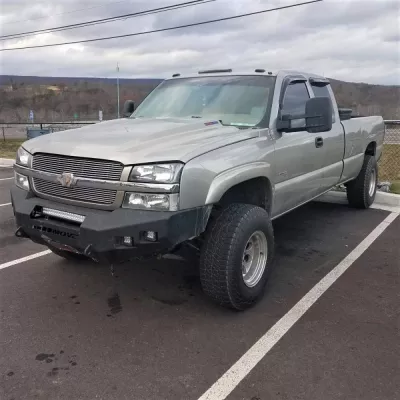 CHEVY 2500-3500HD 2003-2007 with CLASSIC FRONT Weld It Yourself STANDARD installed